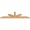 Ekena Millwork Saratoga Smooth Timber Gable Bracket, Western Red Cedar, 96"W x 28"H x 3 1/2"D x 5 1/2"F, 7/12 Pitch GBW096X28X0406SAR00SWR - alternate 5